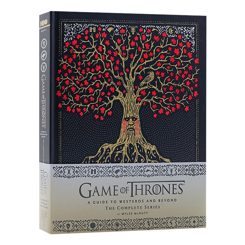 英文原版 精装 Game of Thrones: A Guide to Westeros and Beyond冰与火之歌权力的游戏 维斯特洛完全官方指南 英文版