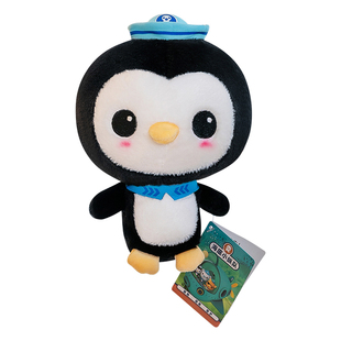 正版海底小纵队公仔毛绒玩具巴克队长呱唧皮医生挂件抓机布娃娃