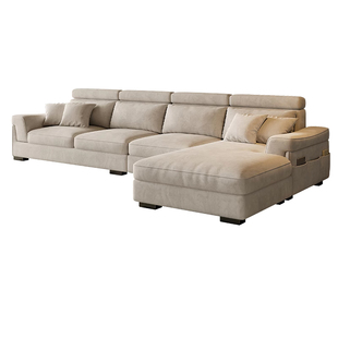 政府补贴DDC北欧乳胶科技布艺沙发大小户型客厅整装组合家具套装