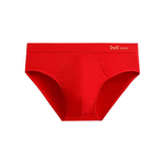 猫人男士内裤本命年红色纯棉抗菌透气三角裤男性感结婚运动短裤头