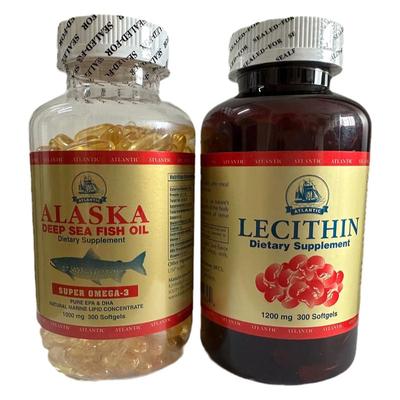 ALASKA深海鱼油大豆卵磷脂组合