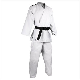 东恒武道正品adidas阿迪达斯J690省队男女大重量级训练柔道服白蓝