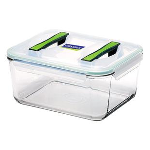 Glasslock大容量玻璃保鲜盒 进口韩式泡菜盒腌菜罐手提冰箱密封盒