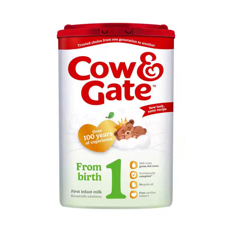 【香港仓 】英国牛栏Cow&Gate1段0-6个月婴儿奶粉原装进口800g