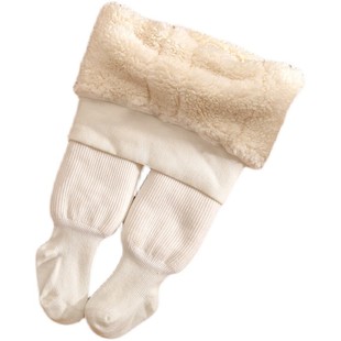 一条过冬宝宝加绒加厚打底裤袜冬季新款女童大PP连裤袜儿童保暖裤