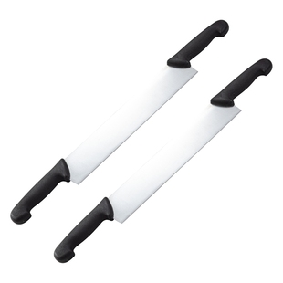 英国雪花酥牛轧糖切刀专用阿胶糕双把柄厚切刀烘焙拔面刀太妃工具