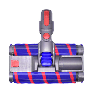 适配戴森吸尘器配件DysonV7V8V10V11V15软绒电动地刷双滚筒吸头