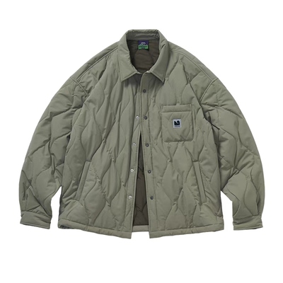 714street绗棉衬衫棉服