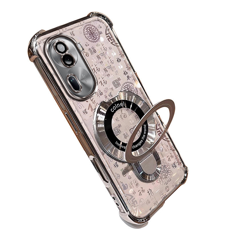 适用OPPOReno11曲屏手机壳镜头膜