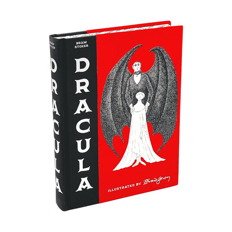 英文原版 Deluxe Dracula 吸血鬼 德古拉 豪华布面精装版 英文版 进口英语原版书籍