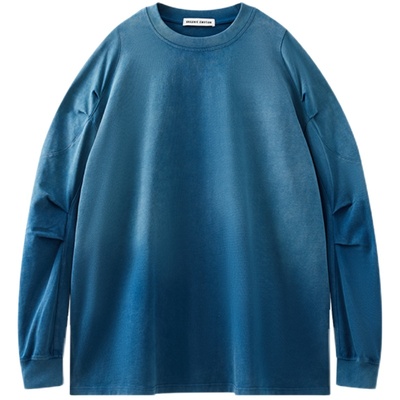 【明星同款】弧形袖重磅水洗卫衣