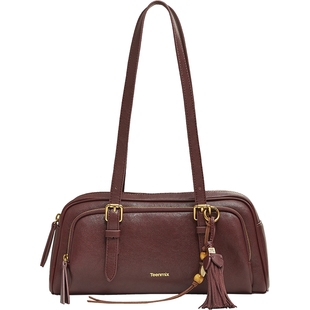 天美意简约时尚包包女复古腋下包手提单肩包2025冬季新款X3209DX5