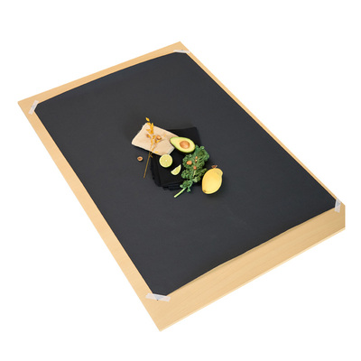 美食拍摄背景布高级感黑色肌理