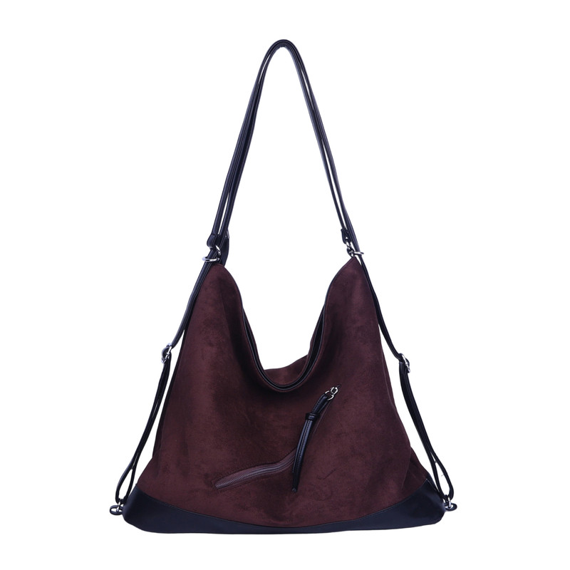 大容量托特包女2025新款潮小众设计休闲旅行多用双肩包单肩斜挎包