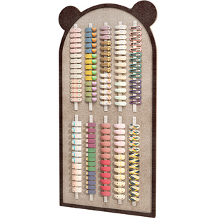 儿童发夹收纳神器壁挂毛毡板夹子发圈首饰墙上宝宝发饰发卡展示架