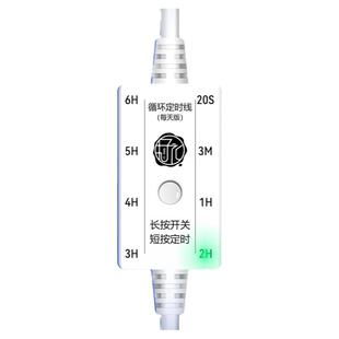 礼信通USB循环定时器计时开关自动时间间歇通电定时开关自动断电