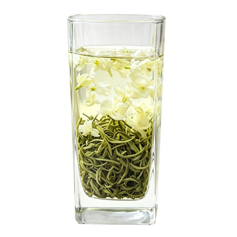 四川飘雪茉莉花茶2026年新茶雅安蒙顶山浓香型花毛峰飘雪散装茶叶