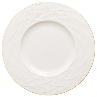 浮雕餐具米饭碗面碗陶瓷碗碟家用骨瓷菜盘汤碗金边的斗笠碗深盘