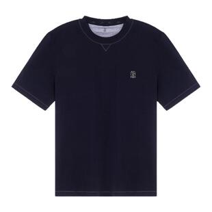 BC BRUNELLO CUCINELLI 26春夏男士纯棉短袖圆领T恤银泰301574