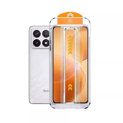 适用小米14钢化膜17红米k90无尘仓mi13秒贴/k60/k50k40pro/k30/note/13/12/11/10/9pro新款k80手机膜新机