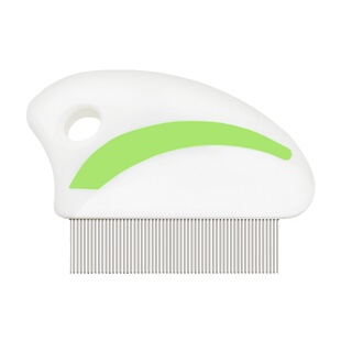 猫咪跳蚤梳去浮毛嘴毛黑下巴针梳幼猫梳子猫专用刷毛拉毛去泪痕梳