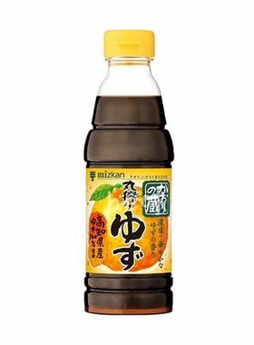 日本直邮MizKan味滋康柚子醋果醋