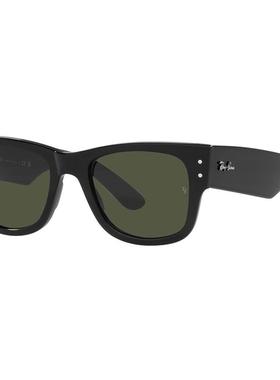 RayBan雷朋墨镜徒步旅行者方形眼镜粗框男女防晒太阳镜0RB0840SF
