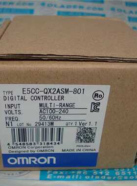 议价欧姆龙OMRON 温度控制器 E5CC-QX2ASM-801 AC100-240V 原装正