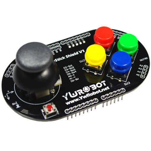 【YwRobot】适用于Arduino 游戏摇杆按键扩展板 遥控器