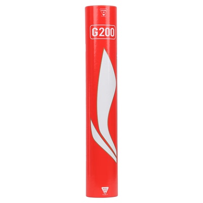 李宁C90羽毛球G200飞行稳定优质耐打D8俱乐部比赛训练用球12只装