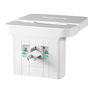 公牛路由器支架带插座一体式免打孔壁挂收纳盒置物架无线光猫插座