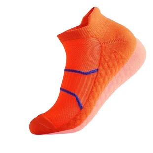 专业透气男士袜子女短袜羽毛球马拉松专跑步夏季防滑船袜运动防臭
