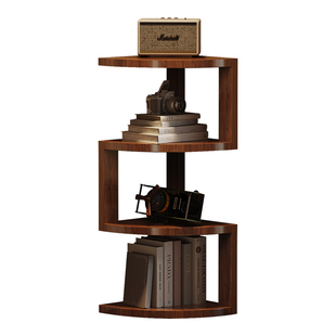 桌面置物架家用桌上转角书架杯子架水杯马克杯角落收纳架多层书架