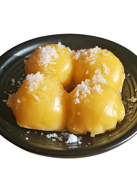 粘豆包东北特产年豆包手工包制黄白黏豆包年糕小吃香糯粘火勺