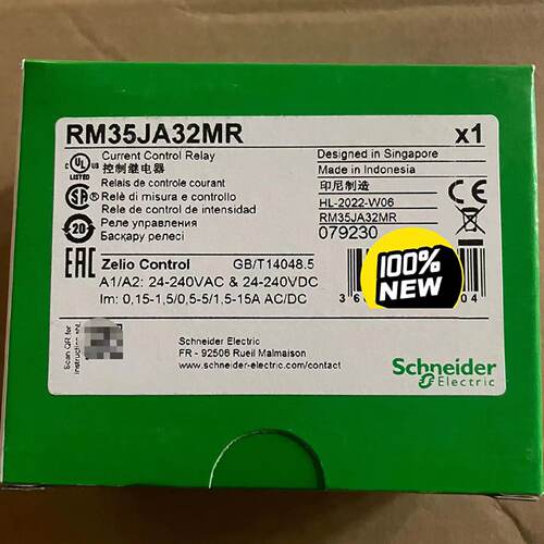 议价RM35JA32MR/W施耐德控制继电器电流监测全新原装正品现货质保