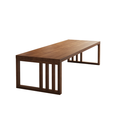 实木去客厅化大长书桌