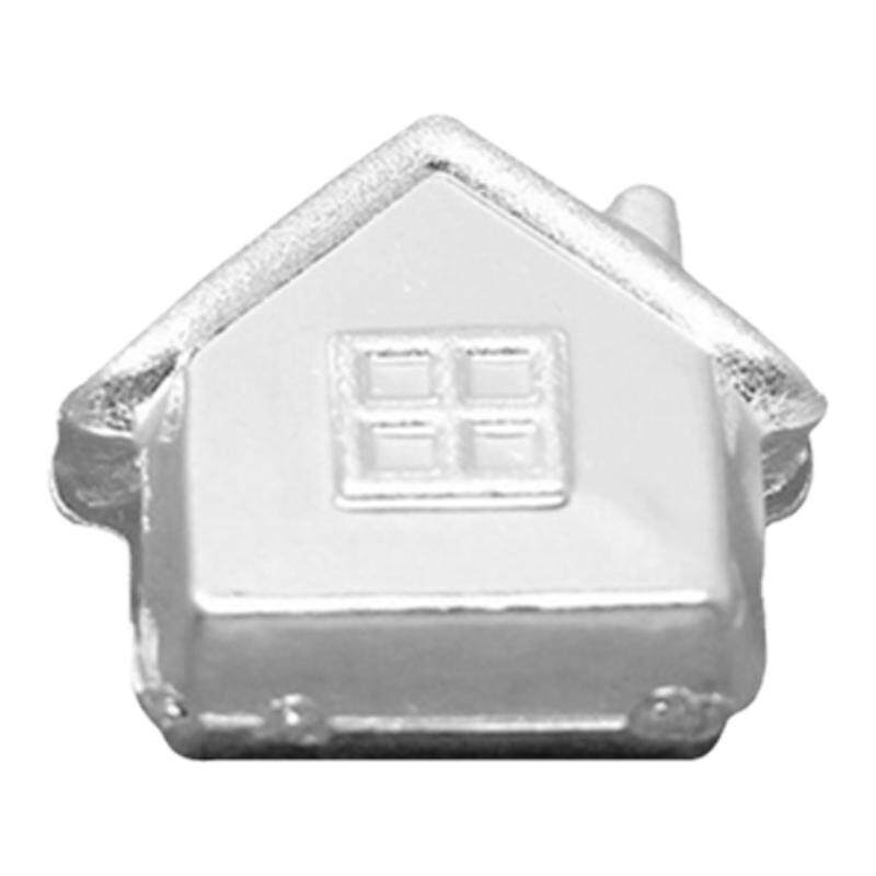 diy足银光面编织手链饰品隔珠