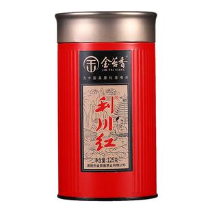 利川红高山茶野湖北恩施特产硒红茶明前新茶花蜜浓香型125g罐装