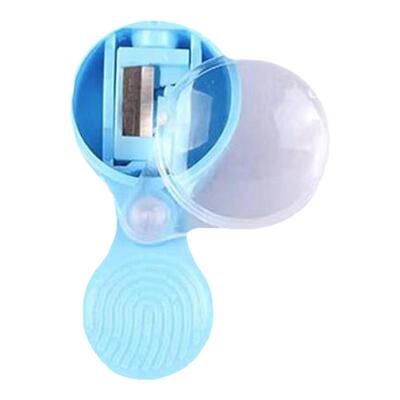 天卓2.0mm 粗铅芯铅笔用卷笔刀旋转开盖削笔器便携小巧削笔不脏手