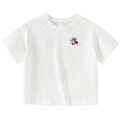 迪士尼IP戴维贝拉短袖儿童t恤2026夏装新款男童女童中大童亲子装