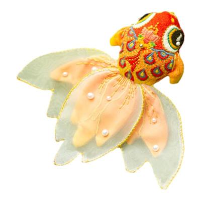 锦鲤平安符刺绣手工diy材料包