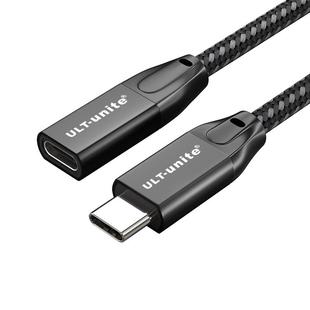 typec延长线公对母口USB3.1Gen2弯头数据线扩展坞3.2USB-C全功能转接加长手机笔记本电脑PD充电显示器连接线