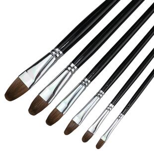 水粉画笔套装水彩笔刮刀美术生专用线条笔刷彩绘丙烯数字油画画笔颜料画画专业绘画毛笔刷子勾线笔工具全套