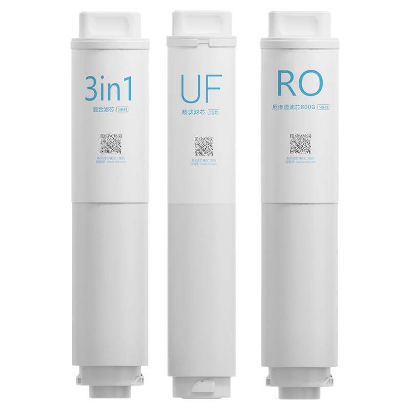 小米净水器滤芯800G家用通用过滤器3in1复合滤芯UF超滤RO反渗透S1