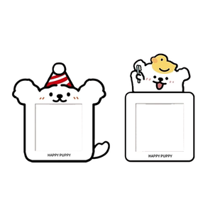 创意小狗开关边框套墙贴插座面板遮丑可爱墙面灯开关装饰卡通贴