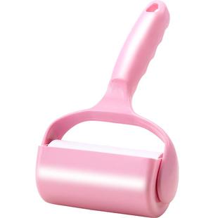 粘毛器滚筒粘尘纸可撕式10cm衣物除尘替换卷纸滚刷沾黏猫毛神器