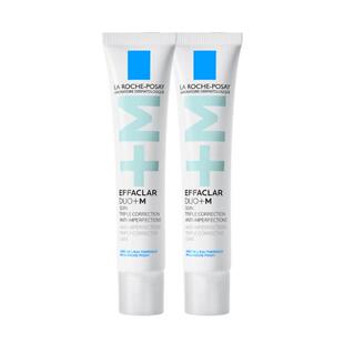 【孙颖莎推荐】理肤泉DUO+M乳水杨酸祛痘精华控油保湿舒缓泛红B