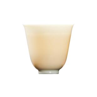 原矿白瓷【温润如玉】景德镇陶瓷茶杯主人杯单杯手工茶壶盖碗高档