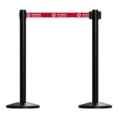 高端展厅一米线栏杆伸缩隔离带