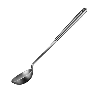 中式316不锈钢锅铲炒菜铲子家用炒菜汤勺子厨房一体炒勺厨具套装